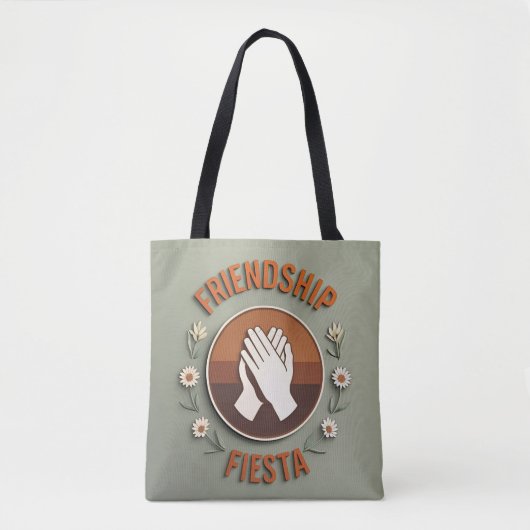 Blumenfest Tasche (Vorderseite)