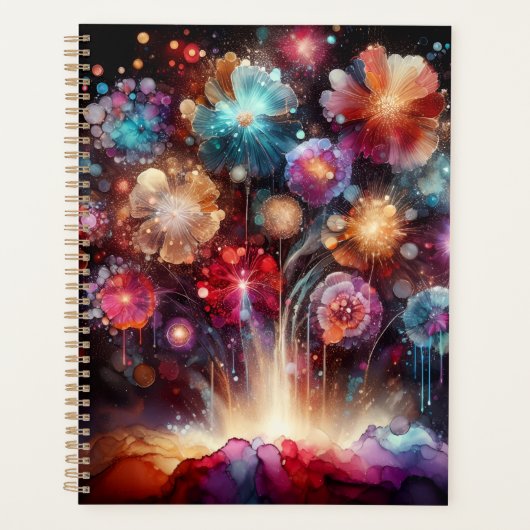 Blumenfeuerwerk Planer (Vorderseite)