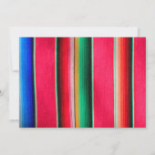 Blumenfiesta bachelorette Routeneinladung Einladung (Rückseite)