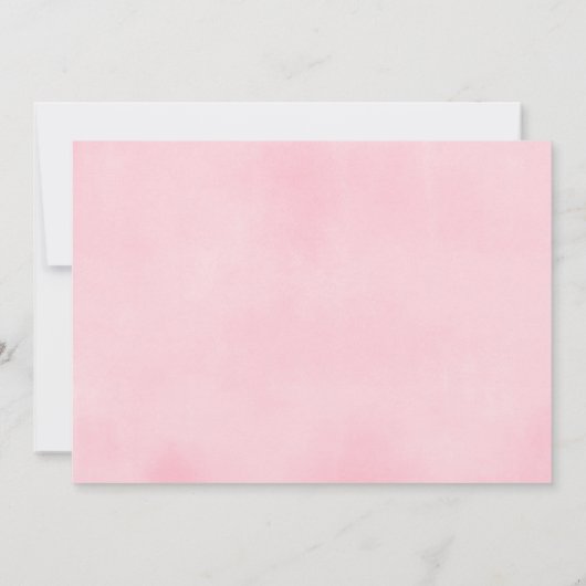 Blumenfiesta Geburtstagsparty Foto Einladung (Rückseite)