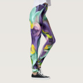 Blumenfleck-Leggings Leggings (Rechts)