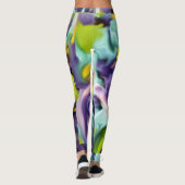 Blumenfleck-Leggings Leggings (Rückseite)