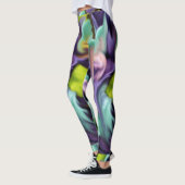 Blumenfleck-Leggings Leggings (Links)