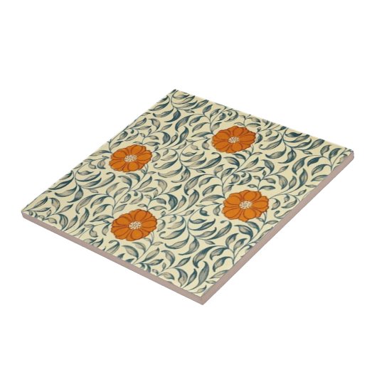 Blumenfliese der chinesischen Mandarine Fliese (Seite)