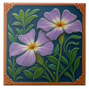 Blumenfliese Fliese