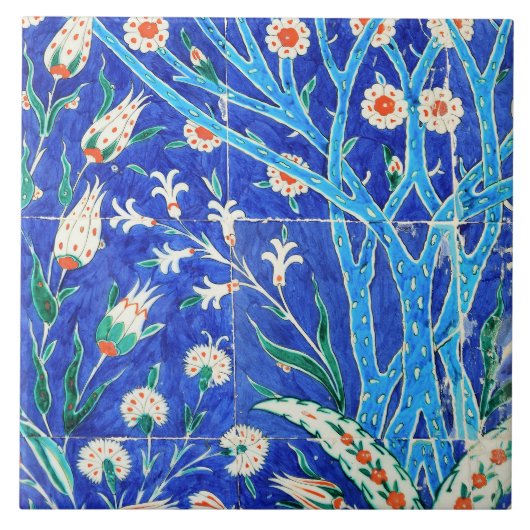 Blumenfliesen Fliese (Vorderseite)