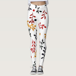 Blumenfluss: Gemusterte Leggings