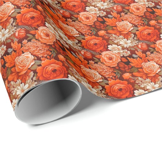 Blumenflüster: Geschenkpapier (Rolleneckpunkt)