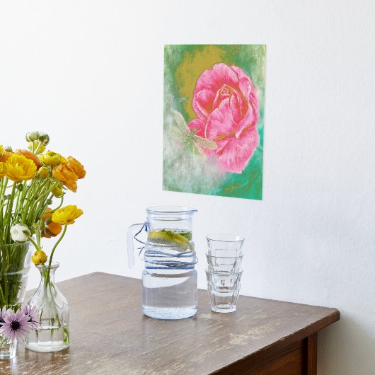 Blumenfolie Foliendrucke (Ablage(Küche))