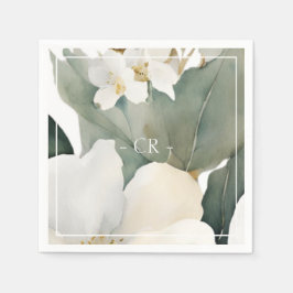 Blumenfolien Serviette