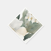 Blumenfolien Serviette (Ecke)