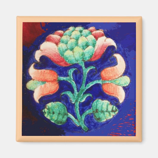 BLUMENFÖRMIg Magnet (Vorne)