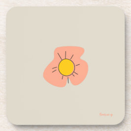 Blumenförmiger Untersetzer