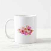 BlumenFoto der Mama-Mutter Tages Kaffeetasse (Links)