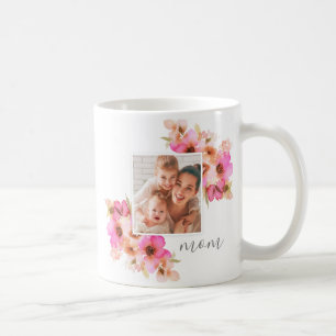 BlumenFoto der Mama-Mutter Tages Kaffeetasse