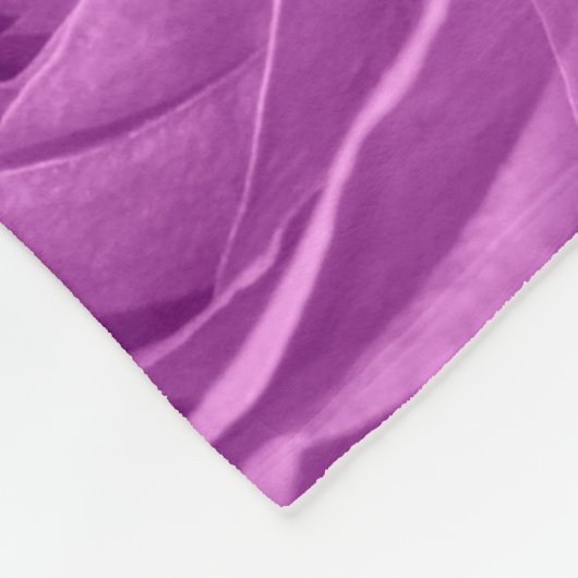 BlumenFoto-Orchideen-Rosen-geometrisches Muster Fleecedecke (Ecke)