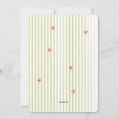 BlumenFoto-Rahmen-Einladung Einladung (Rückseite)