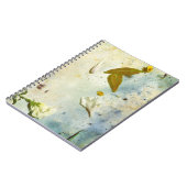 BlumenFotocollagennotizbuch Notizblock (Linke Seite)