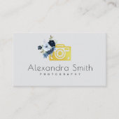 Blumenfotograf Visitenkarte (Vorderseite)