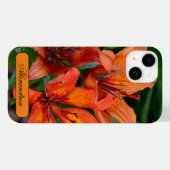 Blumenfotografie, kanadische Taglilie Case-Mate iPhone Hülle (Rückseite (Horizontal))