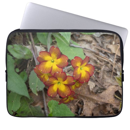 Blumenfotografie Laptopschutzhülle (Vorderseite)