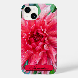 Blumenfotografie, rosa Dahlia Case-Mate iPhone 14 Hülle