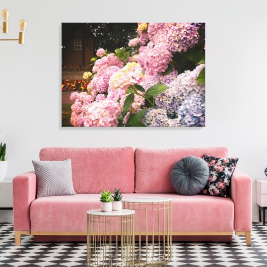 Blumenfotografie Wall Art Print Leinwanddruck (Insitu (Wohnzimmer))
