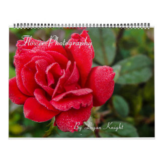 Blumenfotografie Wall Calendar Kalender