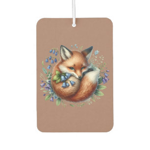 Blumenfox Botanische Holzkunst Autolufterfrischer