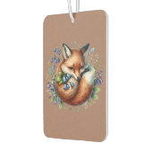 Blumenfox Botanische Holzkunst Autolufterfrischer (Links)