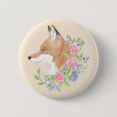 BlumenFox Button (Vorderseite)