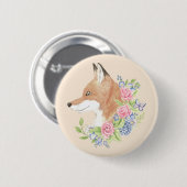 BlumenFox Button (Vorne & Hinten)