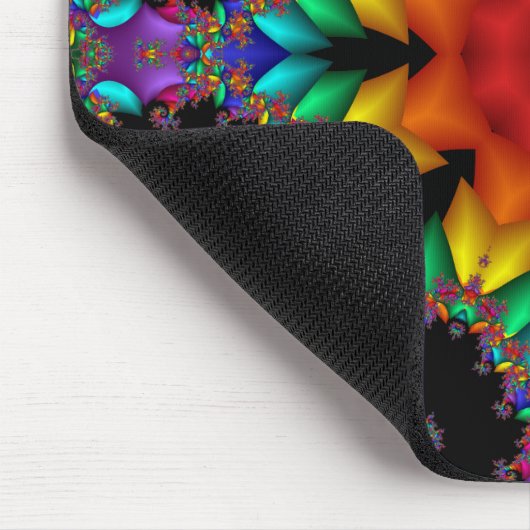 BlumenFraktal Mousepad (Ecke)