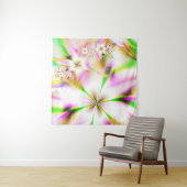 Blumenfraktal Wandteppich (Beispiel)