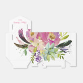 Blumenfrass zum Geburtstag Geschenkschachtel (Ungefaltet)