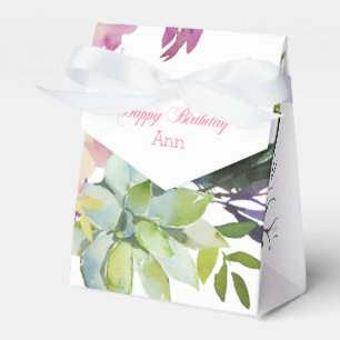 Blumenfrass zum Geburtstag Geschenkschachtel