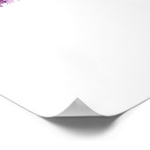Blumenfrau Poster (Ecke)