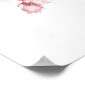 Blumenfrau Poster (Ecke)