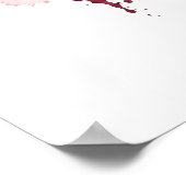 Blumenfrau Poster (Ecke)