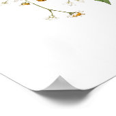 Blumenfrau Poster (Ecke)