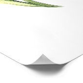Blumenfrau Poster (Ecke)