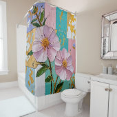 Blumenfreude Duschvorhang (Beispiel)