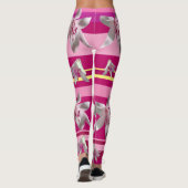 Blumenfreude in rosa Leggings (Rückseite)