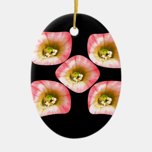 Blumenfreude Keramik Ornament (Vorne)