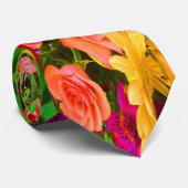 Blumenfreude Krawatte (Gerollt)