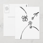 Blumenfreude Postkarte (Vorne/Hinten)