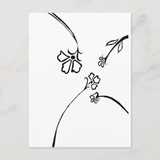 Blumenfreude Postkarte (Vorderseite)