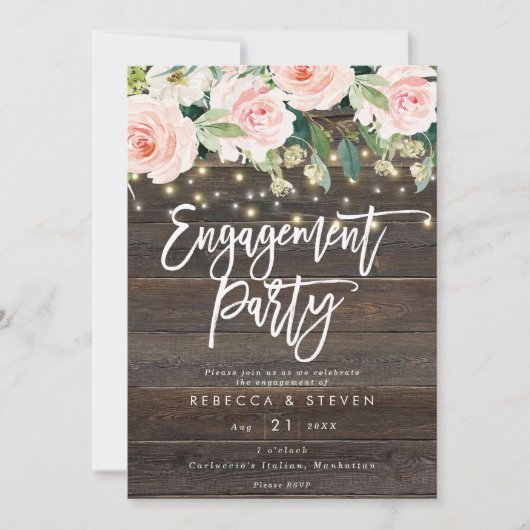 Blumenfreund Einladung (Vorderseite)