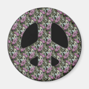 BLUMENfriedenszeichen Magnet