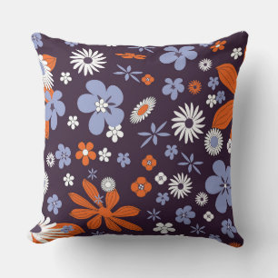 Blumenfrohe Fiesta Kissen